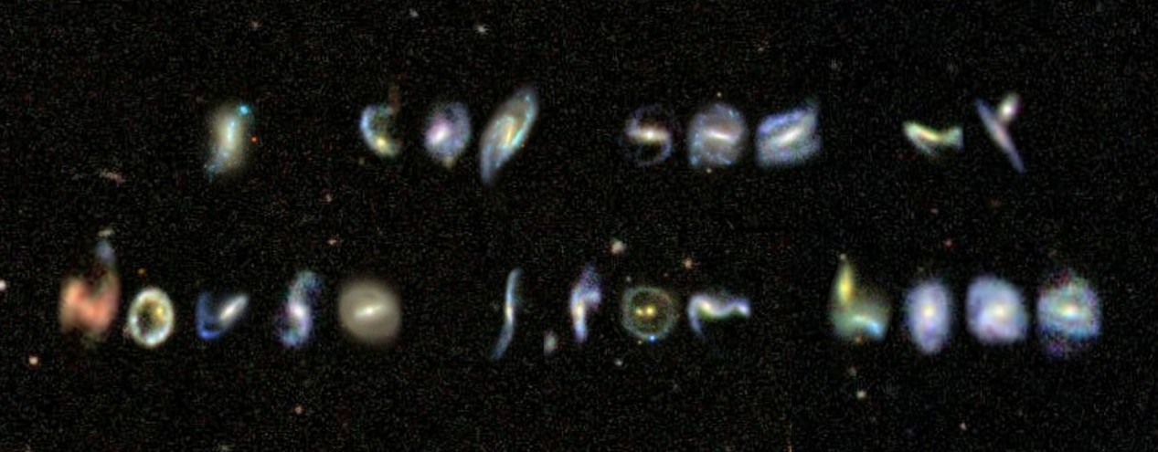 Intergalactic A to Z: Volunteers Find Galaxies Shaped Like the Alphabet